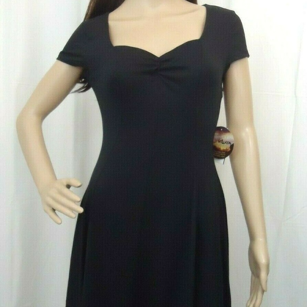 Be Bop  A-Line Short Party Dress in Black Size S